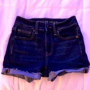 american eagle jean shorts